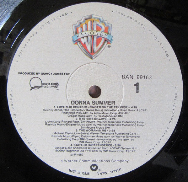 Donna Summer : Donna Summer (LP, Album)