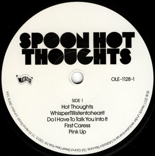 Spoon : Hot Thoughts (LP, Album)