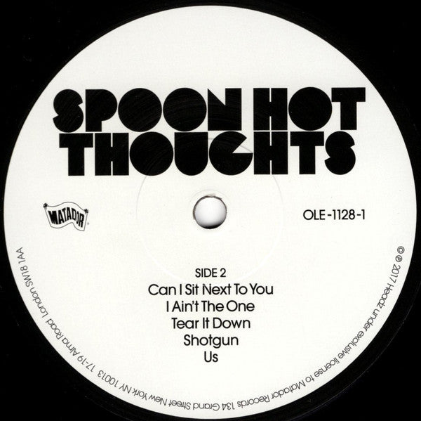 Spoon : Hot Thoughts (LP, Album)