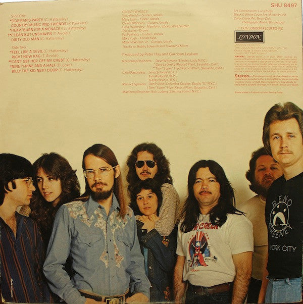 Greezy Wheels : Radio Radials (LP, Album)