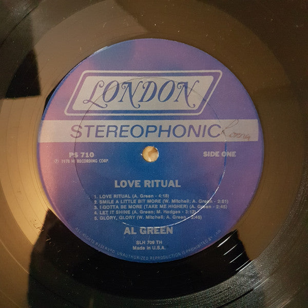 Al Green : Love Ritual (LP, Comp, Ter)