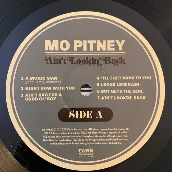 Mo Pitney : Ain't Lookin' Back (LP)