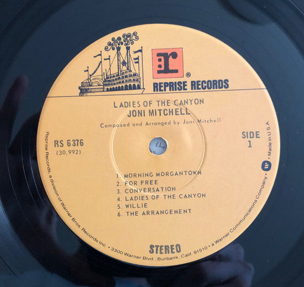 Joni Mitchell : Ladies Of The Canyon (LP, Album, RP, Jac)