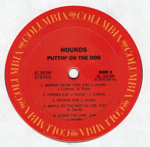 Hounds (2) : Puttin' On The Dog (LP, Album, Pit)