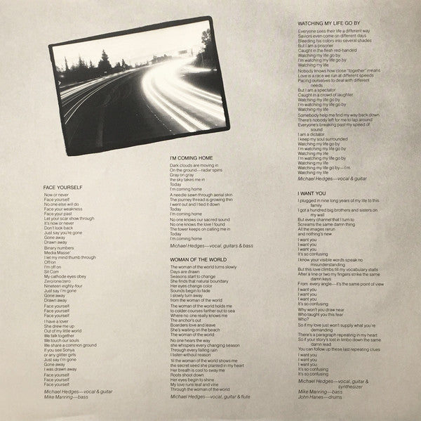 Michael Hedges : Watching My Life Go By (LP, Album, EMW)