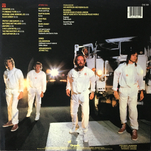 Jethro Tull : A (LP, Album, San)