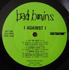 Bad Brains : I Against I (LP, Album, RP)
