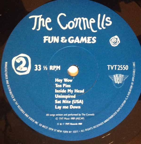The Connells : Fun & Games (LP, Album)