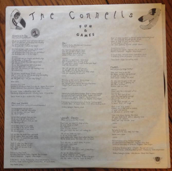 The Connells : Fun & Games (LP, Album)