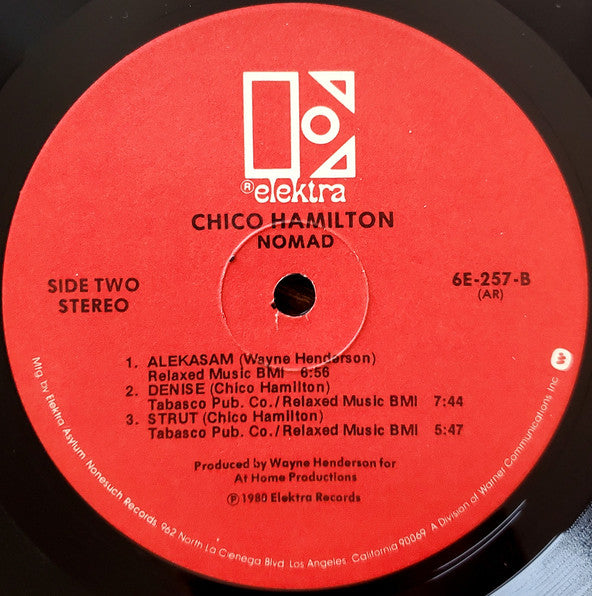 Chico Hamilton : Nomad (LP, Album, AR )