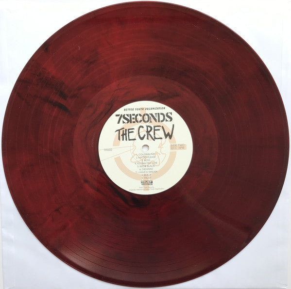 7 Seconds : The Crew (LP, Album, Dlx, Ltd, RE, RM, Red)