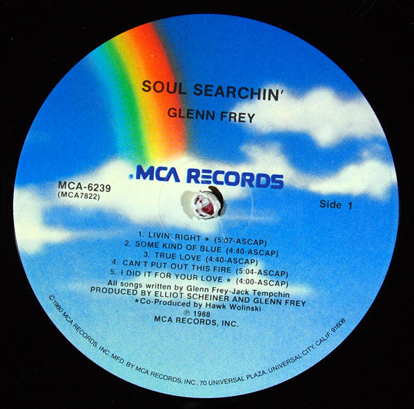 Glenn Frey : Soul Searchin' (LP, Album)