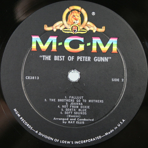 Ray Ellis And His Orchestra : The Best Of Peter Gunn (LP, Album, Mono)