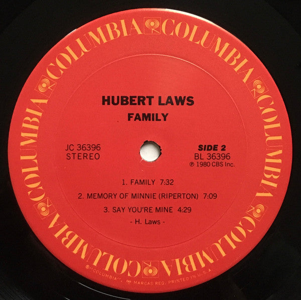 Hubert Laws : Family (LP, Album, Pit)