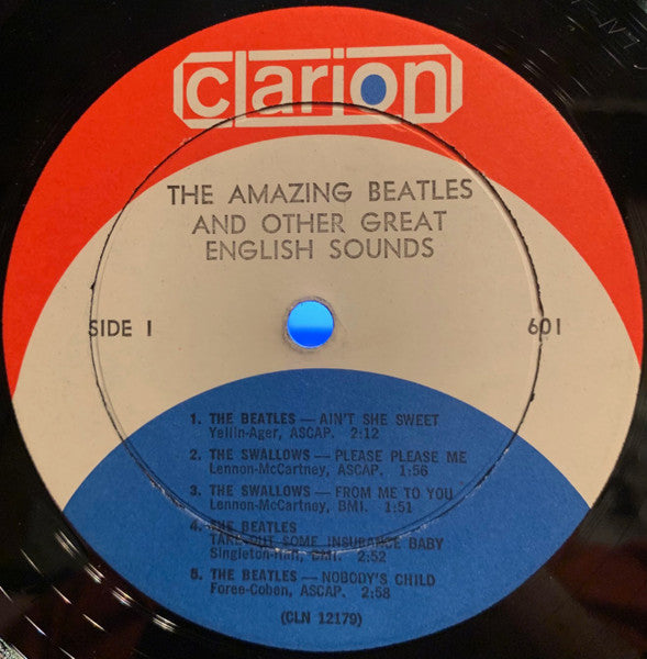 The Beatles, Tony Sheridan, The Swallows (5) : The Amazing Beatles & Other Great English Group Sounds (LP, Comp, Mono, Ear)