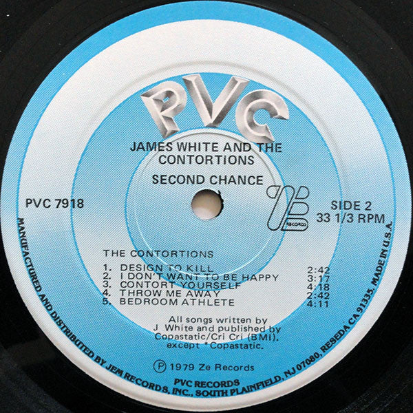 James White (2) And The Contortions : Second Chance (LP, Comp)