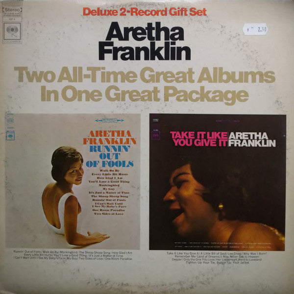 Aretha Franklin : Runnin' Out Of Fools / Take It Like You Give It (2xLP, Comp)