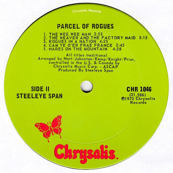 Steeleye Span : Parcel Of Rogues (LP, Album)
