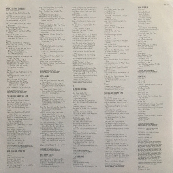 Hotel (5) : Half Moon Silver (LP, Album)