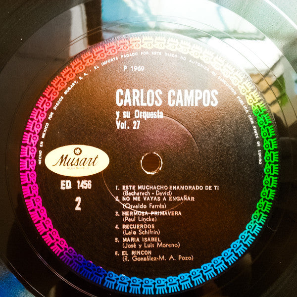 Carlos Campos Y Su Orquesta : Vol. 27 (LP, Album)