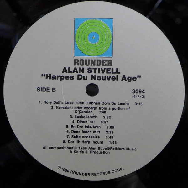 Alan Stivell : Harpes Du Nouvel Âge (LP, Album)
