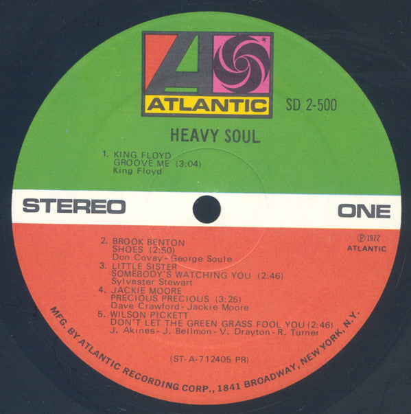 Various : Heavy Soul (2xLP, Comp, PR )