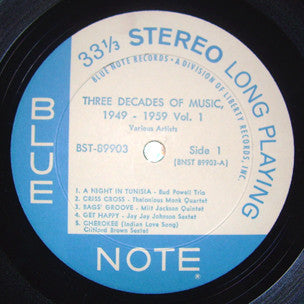 Various : Blue Note's Three Decades Of Jazz - Volume 1 - 1949 - 1959 (2xLP, Comp)