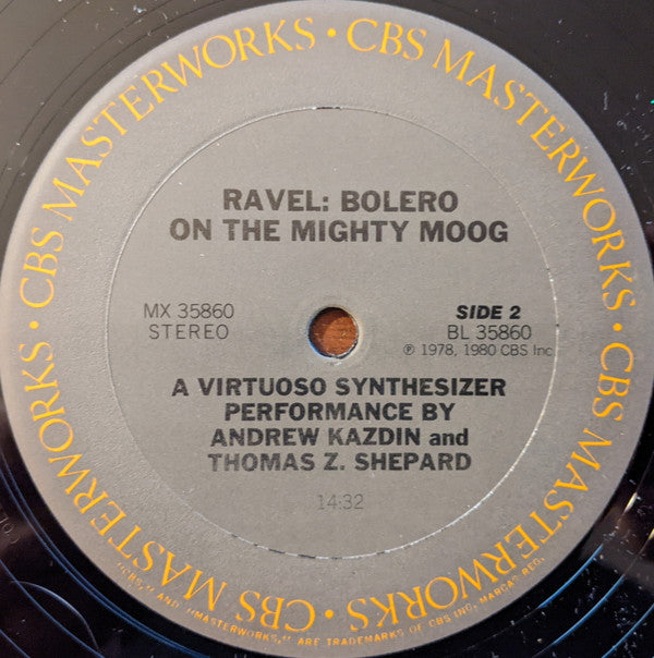 Leonard Bernstein And Orchestre National De France / Andrew Kazdin And Thomas Z. Shepard : Ravel: Bolero (LP, Comp, RE, RM)