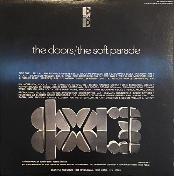 The Doors : The Soft Parade (LP, Album, RP, Ter)