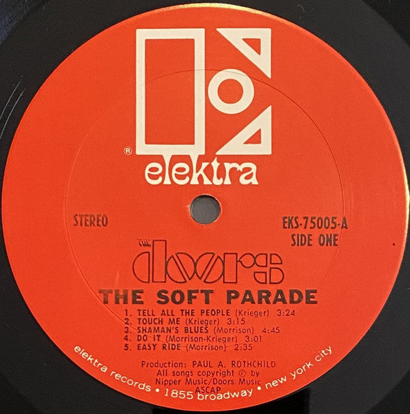 The Doors : The Soft Parade (LP, Album, RP, Ter)