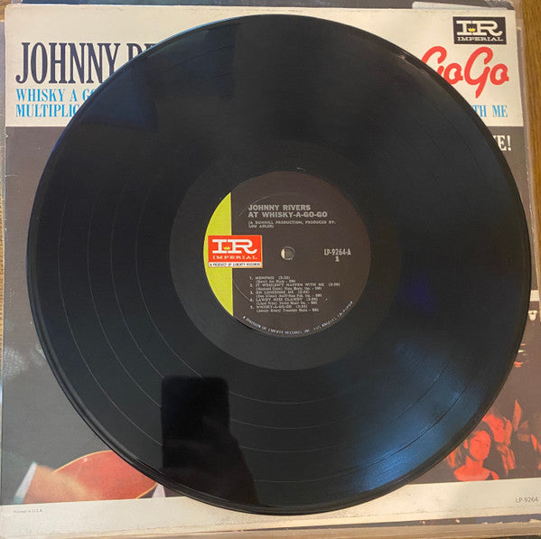 Johnny Rivers : Johnny Rivers At The Whisky À Go-Go (LP, Album, Mono)