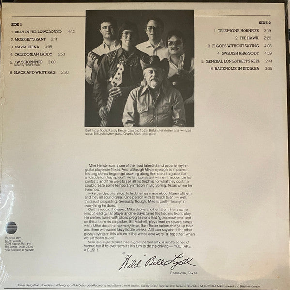 Mike Henderson : It Goes Without Saying (LP)