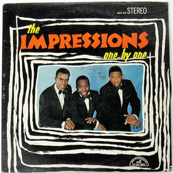 The Impressions : One By One (LP, Album)