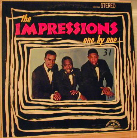 The Impressions : One By One (LP, Album)