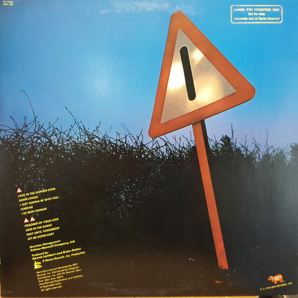 Player (4) : Danger Zone (LP, Album, Promo, Ter)