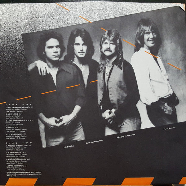 Player (4) : Danger Zone (LP, Album, Promo, Ter)