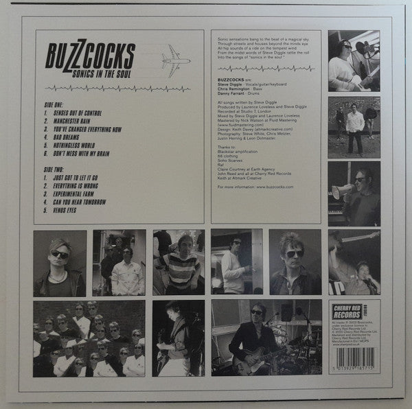 Buzzcocks : Sonics In The Soul (LP, Album, Tur)