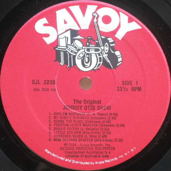 The Johnny Otis Show : The Original Johnny Otis Show (2xLP, Comp, Gat)