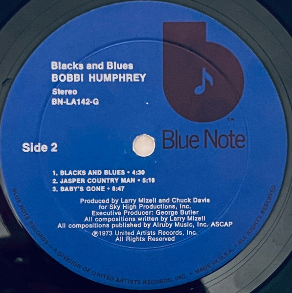 Bobbi Humphrey : Blacks And Blues (LP, Album, All)