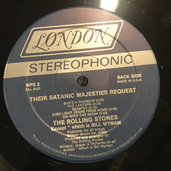 The Rolling Stones : Their Satanic Majesties Request (LP, Album, RE, Hau)
