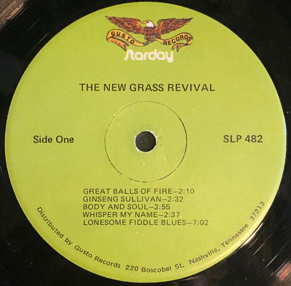New Grass Revival : New Grass Revival (LP, Album, RE, Gre)