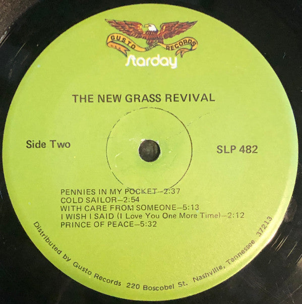 New Grass Revival : New Grass Revival (LP, Album, RE, Gre)