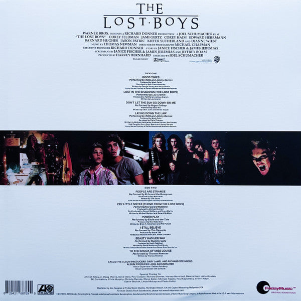 Various : The Lost Boys (Original Motion Picture Soundtrack) (LP, Ltd, RE, Blu)