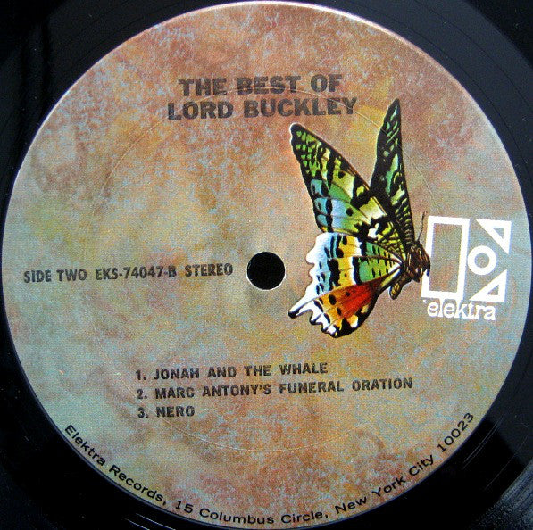 Lord Buckley : The Best Of Lord Buckley (LP, Comp, RP)