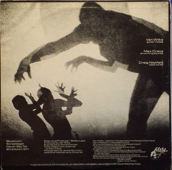 Van Wilks Band : Boystown (12", S/Sided, EP)