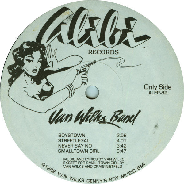 Van Wilks Band : Boystown (12", S/Sided, EP)