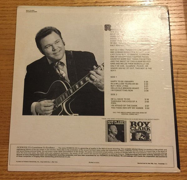 Roy Clark : He'll Have To Go (LP, Comp)