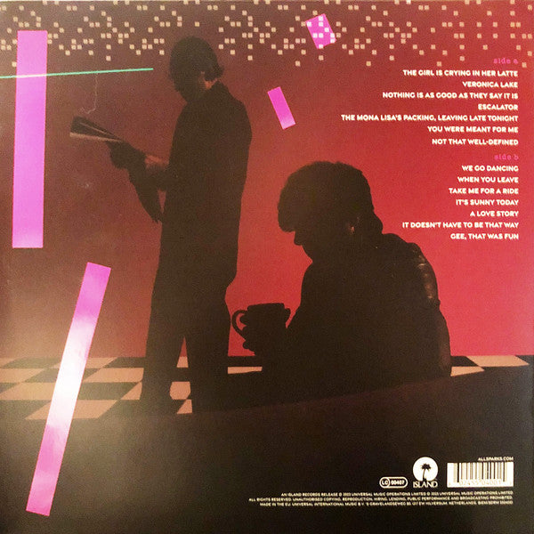 Sparks : The Girl Is Crying In Her Latte (LP, Album)