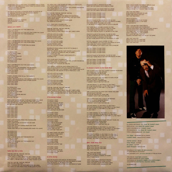 Sparks : The Girl Is Crying In Her Latte (LP, Album)