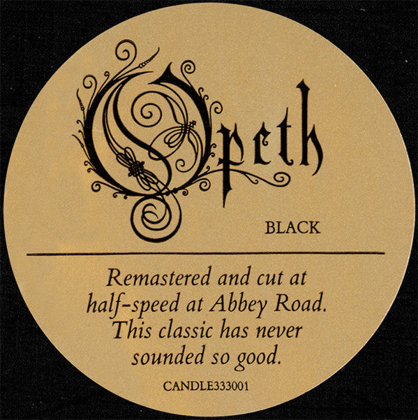 Opeth : Orchid (2xLP, Album, RE, RM, Hal)